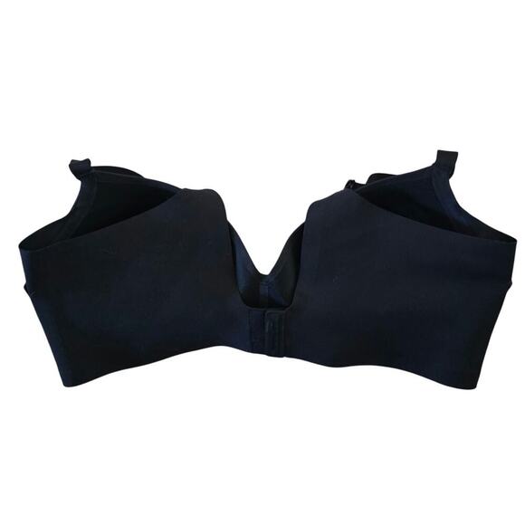 Tommy John Comfort Smoothing Lightly Lined Wireless Bra Size 38C Black - Picture 5 of 9